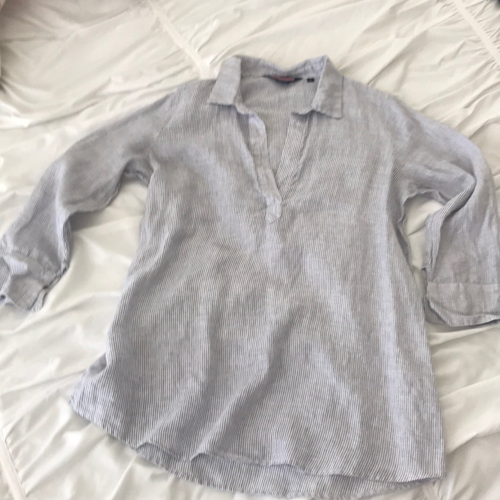 Vineyard Vines linen tunic